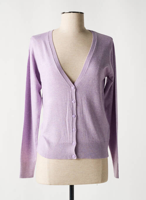 Vestă cu mâneci lungi violet B.YOUNG femeie