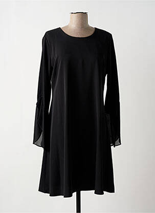 Rochie midi mâneci lungi mâneci lungi negru FRACOMINA femeie