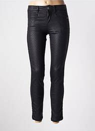 Pantalon slim talie joasă talie joasă negru STREET ONE femeie