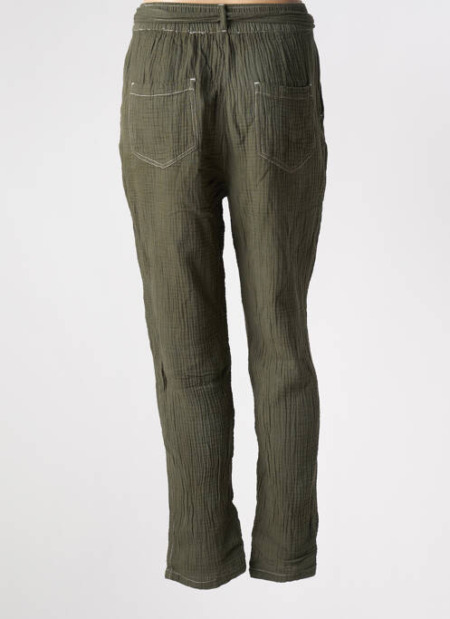 Pantalon drept verde TEDDY SMITH femeie