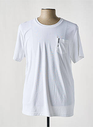 Tricou alb TBS bărbat