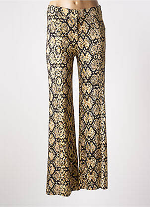 Pantalon larg bej LOLA ESPELETA femeie