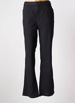 Blugi cu croială dreaptă negru TBS femeie