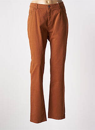 Pantalon slim maro TBS femeie