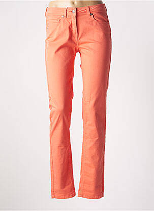 Pantalon slim portocaliu SAINT JAMES femeie