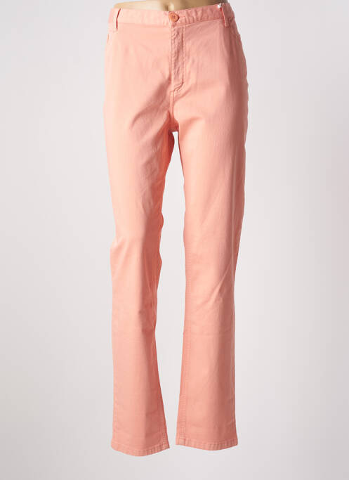 Pantalon slim portocaliu TBS femeie