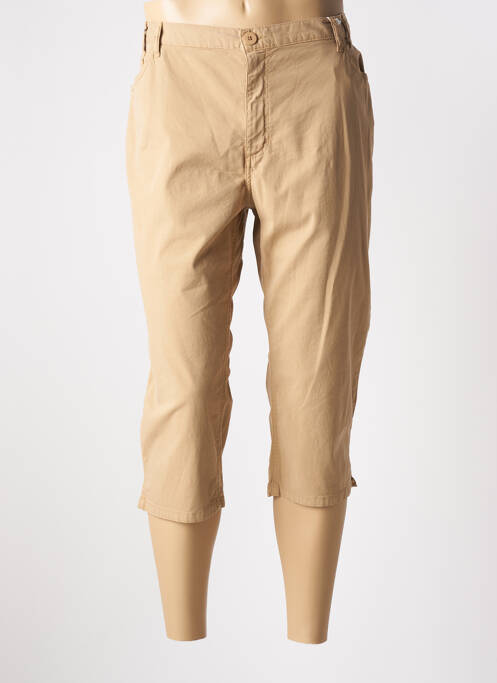 Pantalon trei sferturi bej TBS femeie