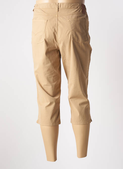 Pantalon trei sferturi bej TBS femeie