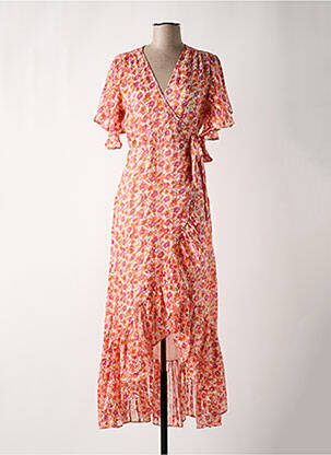 Rochie lungă portocaliu MISE AU GREEN femeie