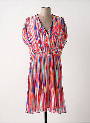 Rochie midi roz MOLLY BRACKEN femeie