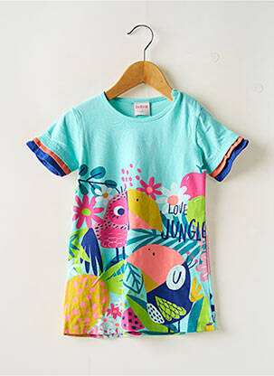 Rochie midi albastru BOBOLI fată