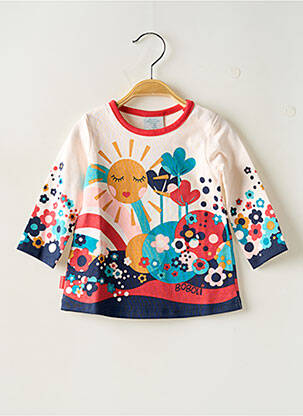 Rochie midi bej BOBOLI fată