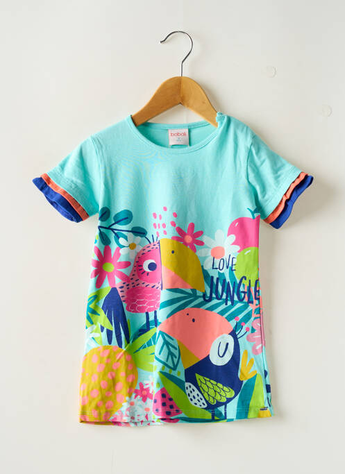 Rochie midi albastru BOBOLI fată