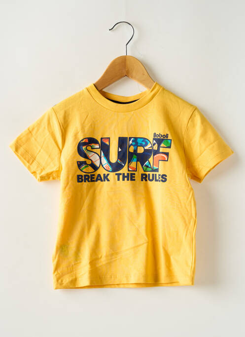 Tricou galben BOBOLI băiat