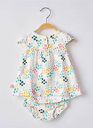 Set șort alb BOBOLI fată