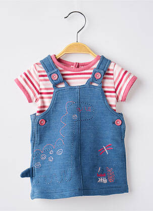 Set rochie roz BOBOLI fată