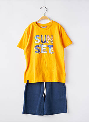 Set șort portocaliu MAYORAL băiat