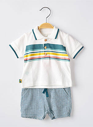 Set șort verde BOBOLI băiat