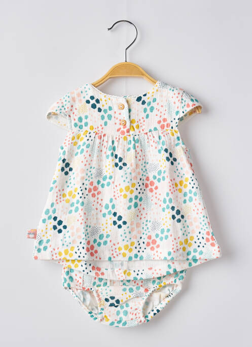 Set șort alb BOBOLI fată