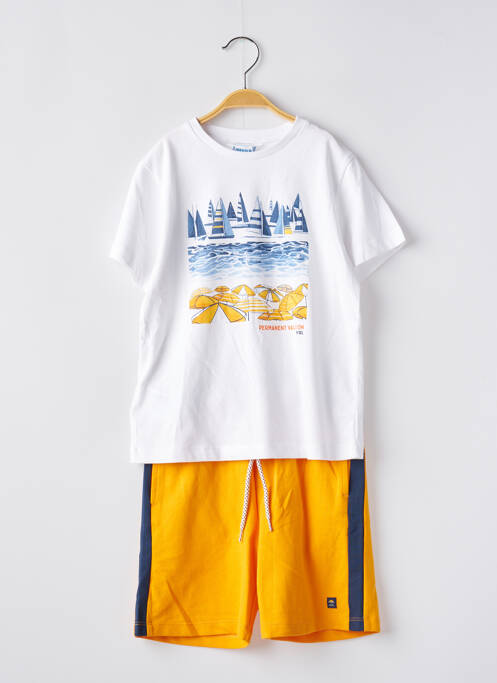 Set șort portocaliu MAYORAL băiat