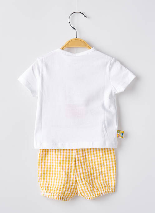 Set șort galben BOBOLI băiat