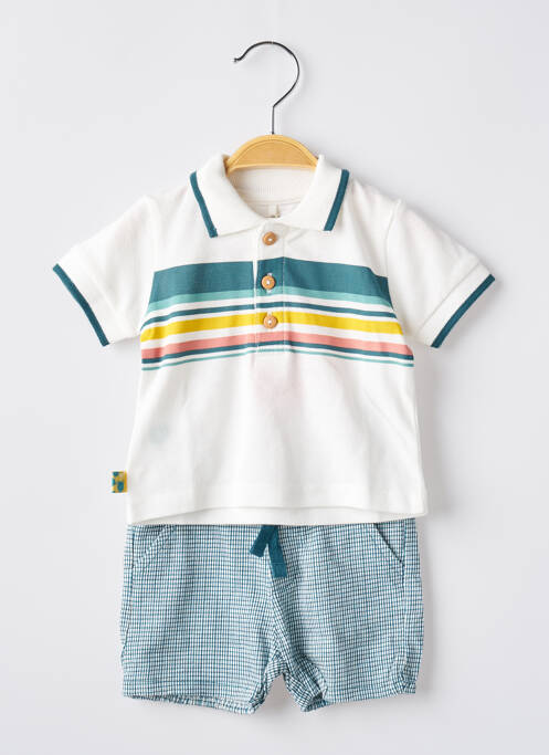 Set șort verde BOBOLI băiat