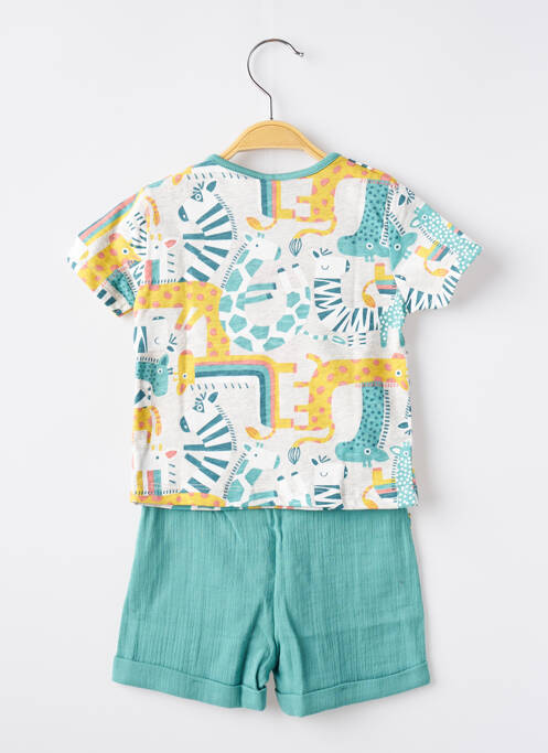 Set șort verde BOBOLI băiat