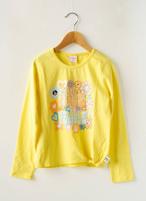 Tricou galben BOBOLI fată