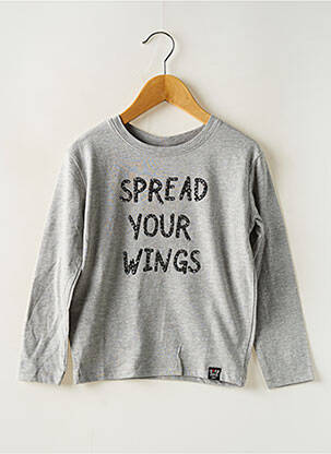 Tricou gri BOBOLI fată