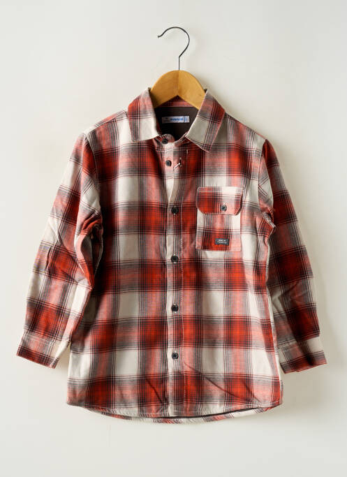 Cămașă cu mâneci lungi roșu MAYORAL băiat