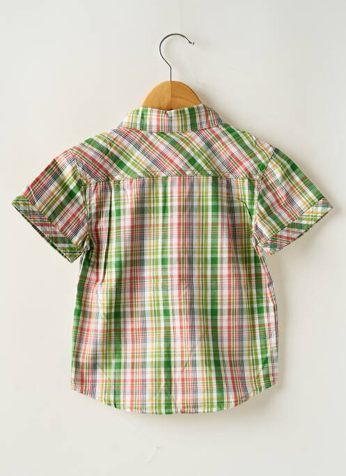 Cămașă cu mâneci scurte verde BOBOLI băiat