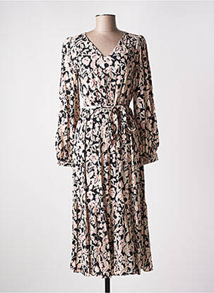 Rochie lungă negru C'EST BEAU LA VIE femeie