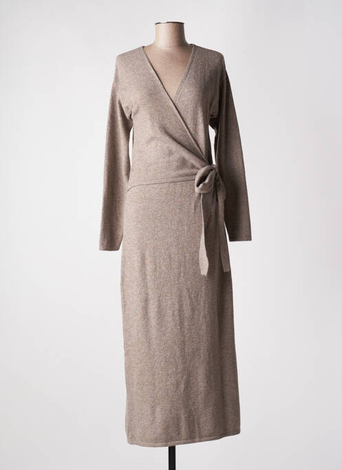 Rochie lungă maro DESIRES femeie