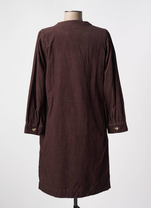 Rochie scurtă maro KAFFE femeie