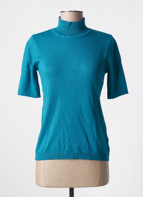 Pulover cu guler înalt albastru DESIRES femeie