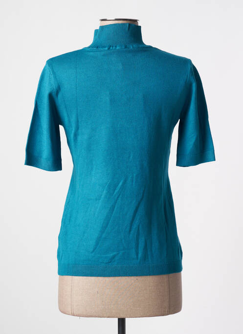 Pulover cu guler înalt albastru DESIRES femeie