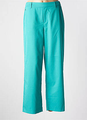 Pantalon larg albastru CREAM femeie