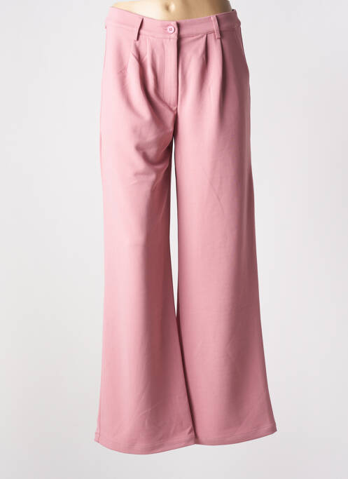 Pantalon larg roz COMPAÑIA FANTASTICA femeie