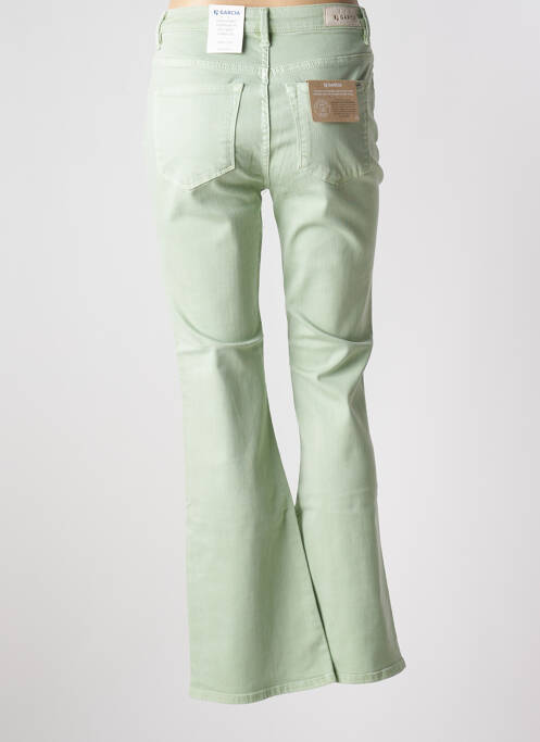 Blugi cu croială evazată verde GARCIA femeie