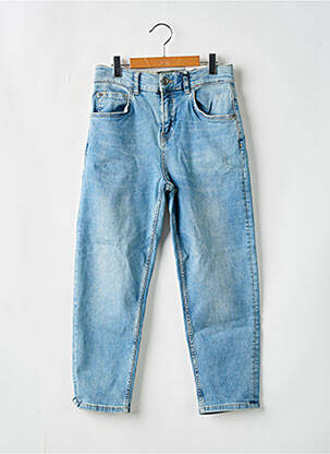 Blugi cu croială dreaptă albastru GARCIA fată