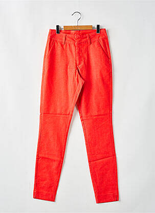 Pantalon chino roșu KAFFE femeie