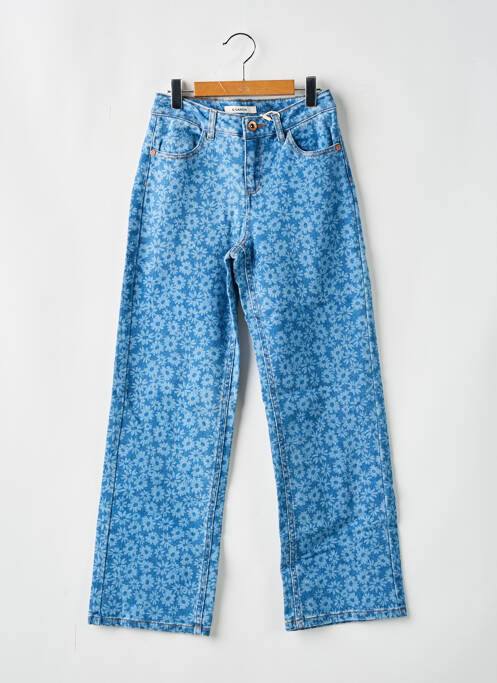 Blugi cu croială largă albastru GARCIA fată