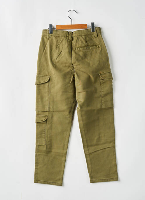 Pantalon cargo verde GARCIA fată
