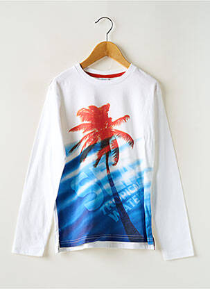 Tricou alb BOBOLI băiat