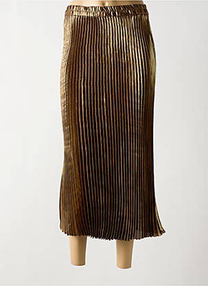 Fustă lungă auriu CREAM femeie