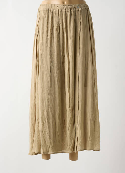 Fustă lungă bej YAYA femeie