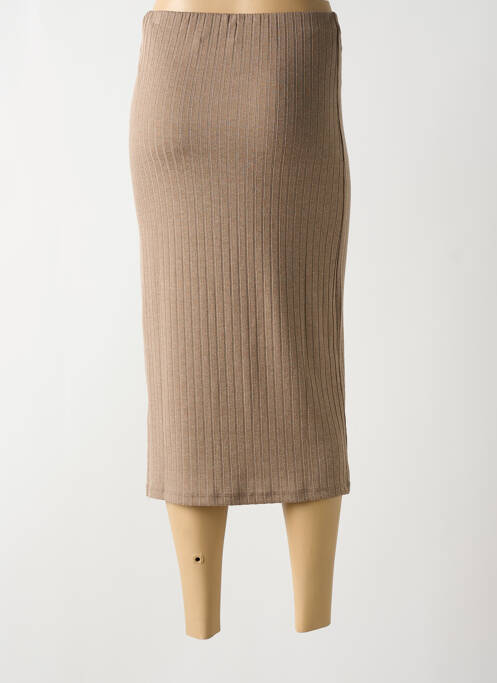 Fustă lungă bej CREAM femeie