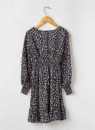 Rochie midi mâneci lungi negru GARCIA fată