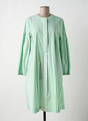 Rochie midi mâneci lungi mâneci lungi verde TOM TAILOR femeie