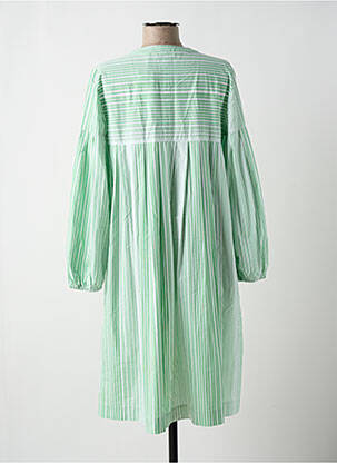 Rochie midi mâneci lungi mâneci lungi verde TOM TAILOR femeie